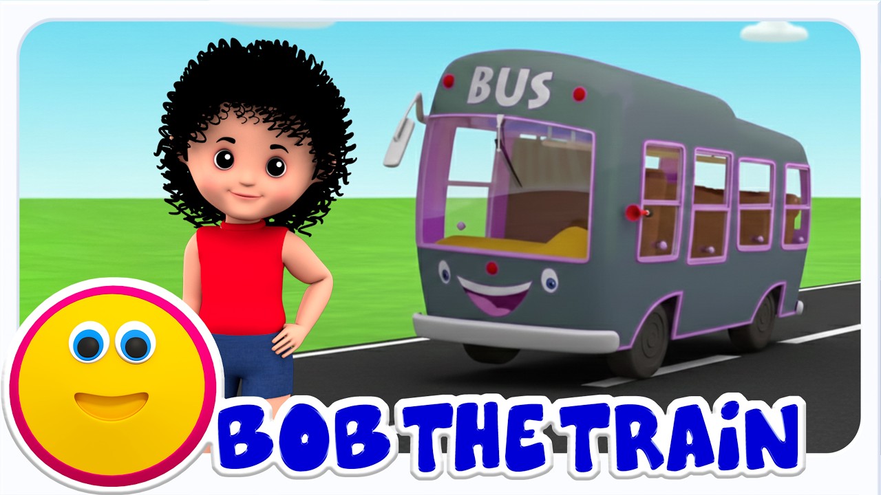 Bob the Train Otobüsün Tekerleri 🚌🎶 | Çocuk Şarkısı Türkçe