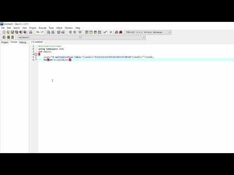 c++program to display matrix multiplication table using nested for loop ...