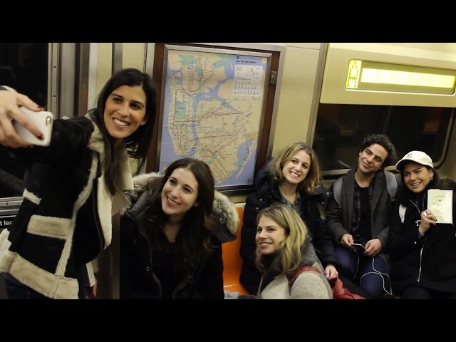 Kindness Boomerang Hits the Rails in NYC! class=