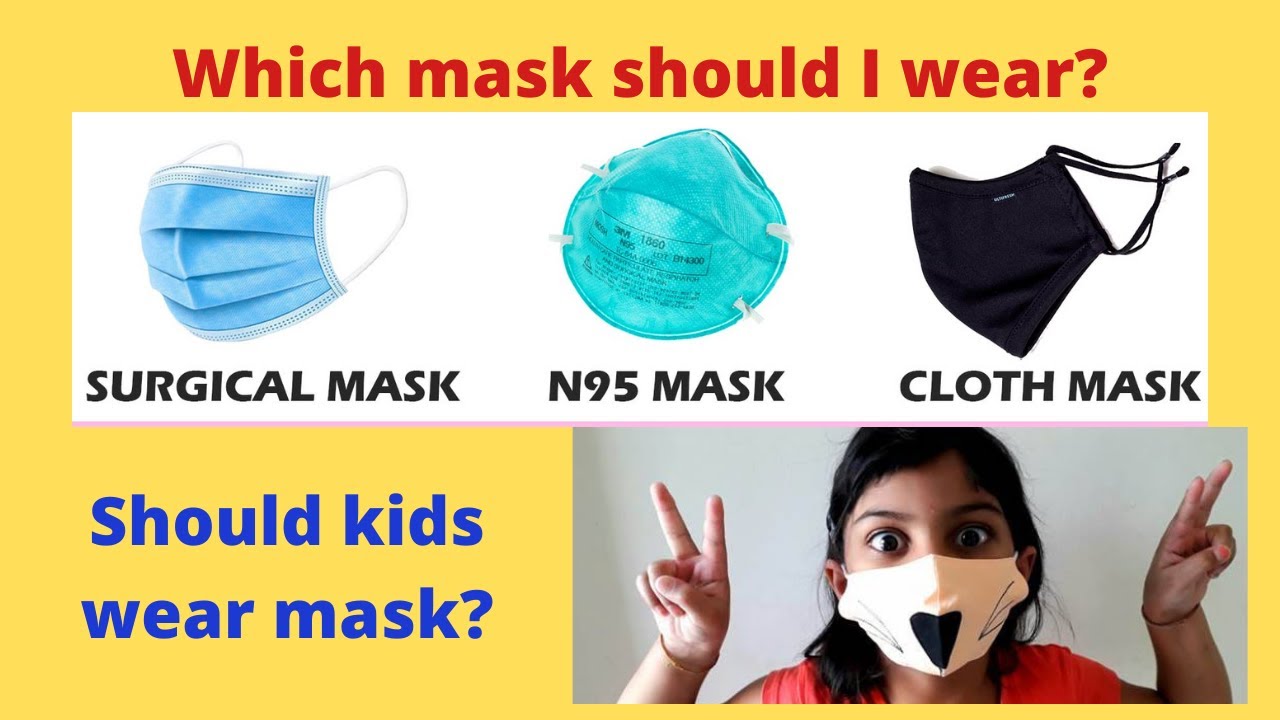 Which mask is best?/Double masking/should kids wear mask? Crispy learning/In Tamil