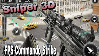 Sniper 3D FPS Commando Strike - Gameplay Walkthrough Android #1 screenshot 3