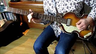 Beatles - I&#39;m Talking About You - bass cover