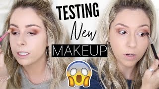 BEST DRUGSTORE EYESHADOW PALETTE?? | Testing NEW Makeup!!
