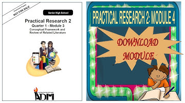 Practical Research 2: Module 4 [DOWNLOAD] Explained in Filipino