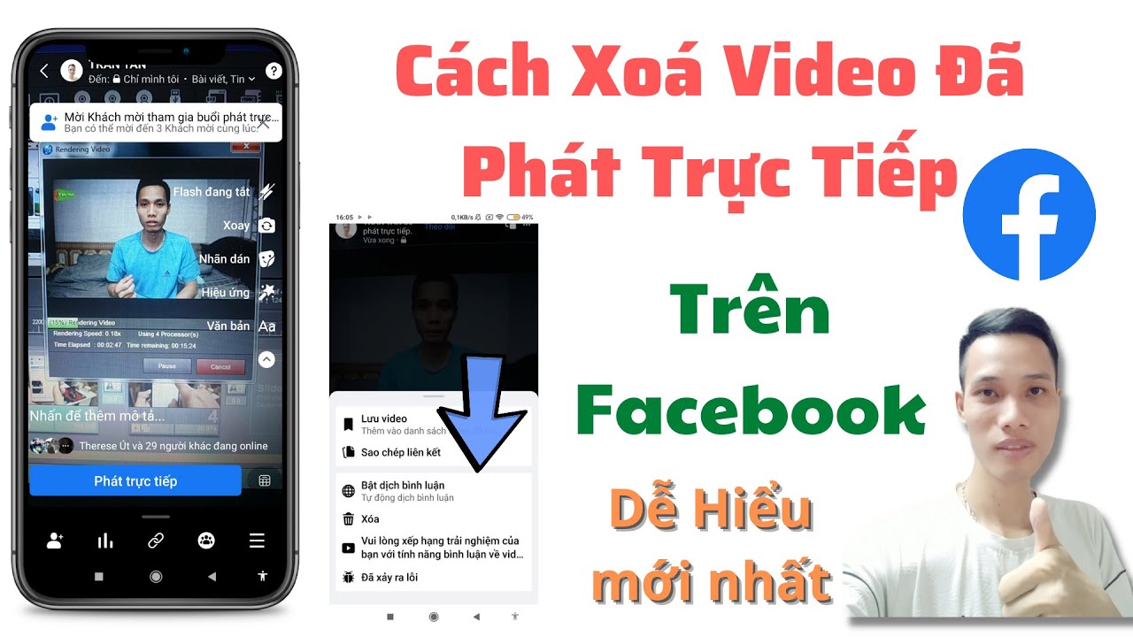 3. Các bước chi tiết để tải video từ bình luận Facebook
