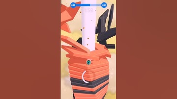 Stack ball 🏀🏈 gaming level 404 #status #shorts #games