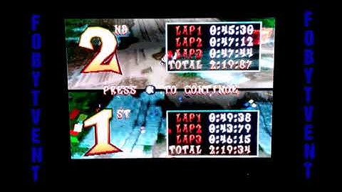 Crash Team Racing GamePlay: 2 player