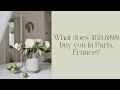 What does 483000 buy you in paris france  full apartment tour  57 square meters