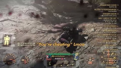 "CHEATING" In Fallout 76 PvP