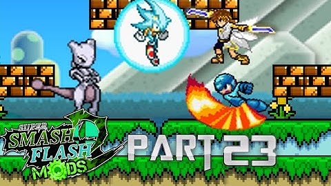 SSF2 MODS! PART 23 Mewtwo,Gon,Pit,Crusade Mario, MM RESPRITE, SSGSS SUPER SONIC