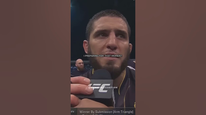 Islam Makhachev EMOTIONAL Post Fight Interview 🔥 | #shorts