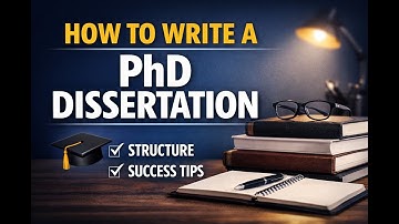 How to Write a PhD Dissertation 2025 Guide  Structure, Chapters & Success Rules