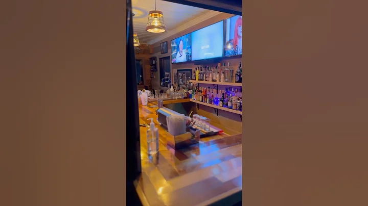 I built the most epic man cave and it was crazy ! #mancave #build #wood #bar #cooking #food #beer