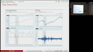 Gloria González “Economic and Financial Forecasting: Statistical Evaluation of Predictive Densities”
