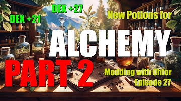 Expanding the Alchemy system in Baldur