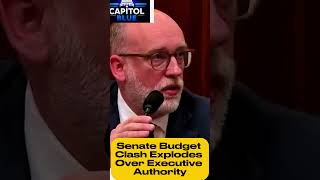 Senate Budget Clash Explodes Over Executive Author