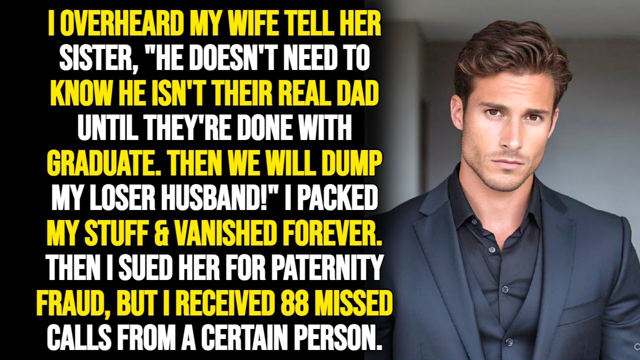 My Wife Planned To Dump Me After I Pay Kids College —Then DNA Results Shook Me