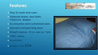 DENIM BEDDING & DUVET SETS
