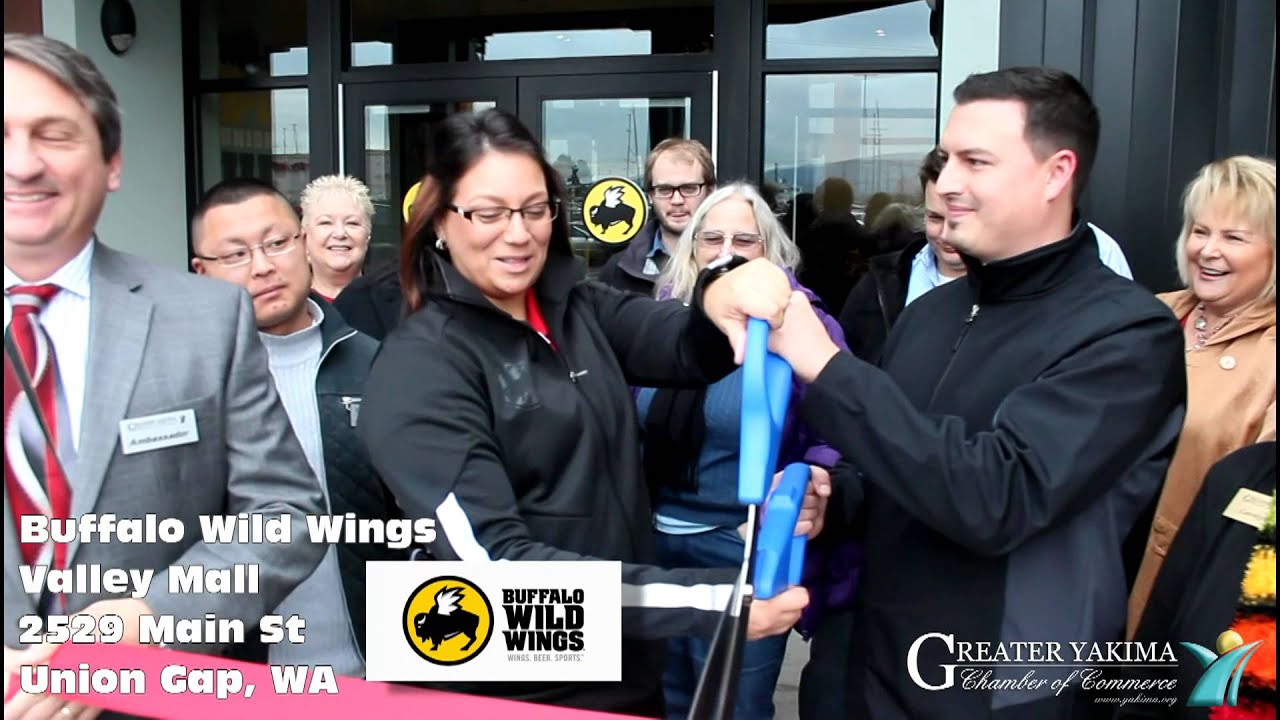 Yakima Chamber Ribbon Cutting Buffalo Wild Wings YouTube