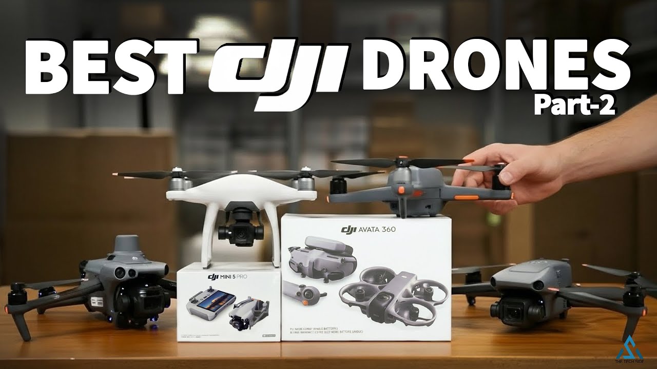 Top 13 Best DJI Drones for 2026 –This List Will Blow Your Mind! (Part-2 ...