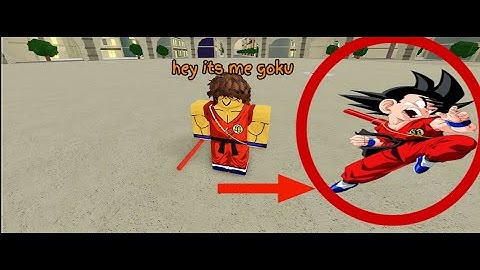 GOKU MOVESET SHOWCASE IN JJS! (Jujutsu Shenanigans)
