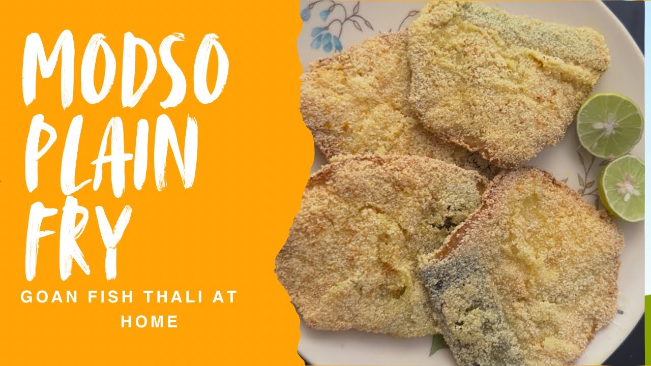 Modso plain fry/Goan fish thali/ mackreal curry - YouTube