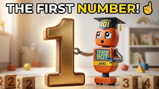 The First Number Every Child Should Know ☝️ #toddlerlearning #learningnumbers