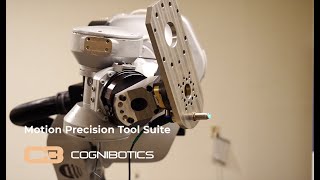 Robot calibration - 700% increased robot accuracy with Cognibotics Motion Precision Tool Suite