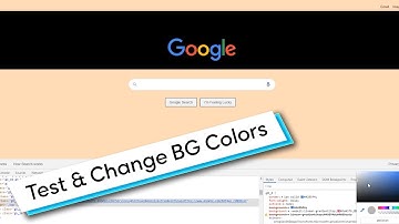 CSS Tip: How To Test & Change Background Colors
