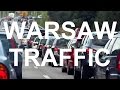 Пробки в Варшаве. Культура вождения в Европе