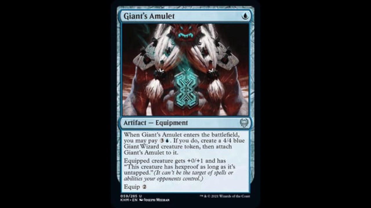 KHM] The Giant's Amulet : r/MagicArena
