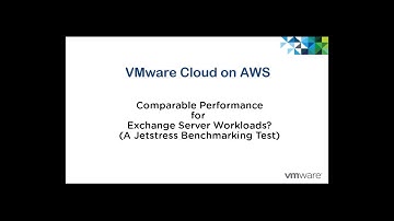 Exchange Server Workload Jetstress Performance Test Demo | vSphere