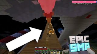 The big epicsmp p*nis tower is on fire [EpicSMP clips]