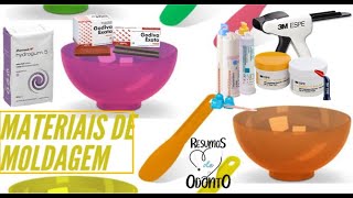 Materiais De Moldagem Resumos De Odonto