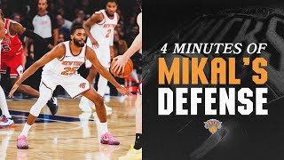 Four Minutes Of Mikal Bridges Defense