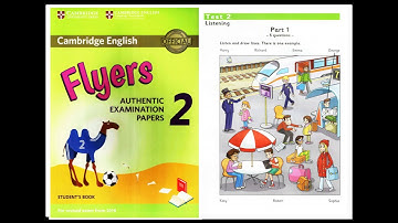 Flyers 2 TEST 2 Authentic Examination Papers - Listening TEST 2