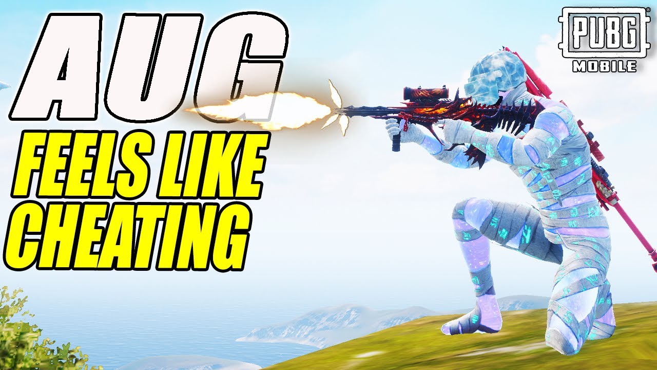 THE AUG FEELS LIKE CHEATING IN PUBG MOBILE - YouTube