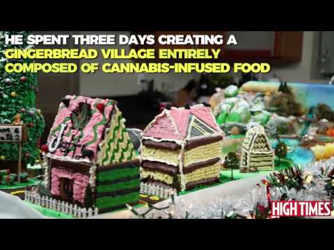 World's Greatest Ganja Gingerbread Village