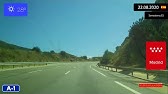 Driving Through Madrid Spain 24 01 2016 Timelapse X4 Youtube