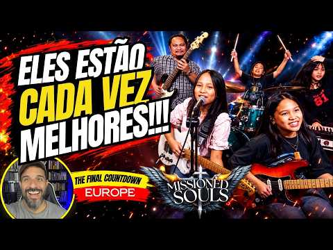 MISSIONED SOUL - The best version of The Final Countdown I’ve ever seen? #missionedsouls #reactio...