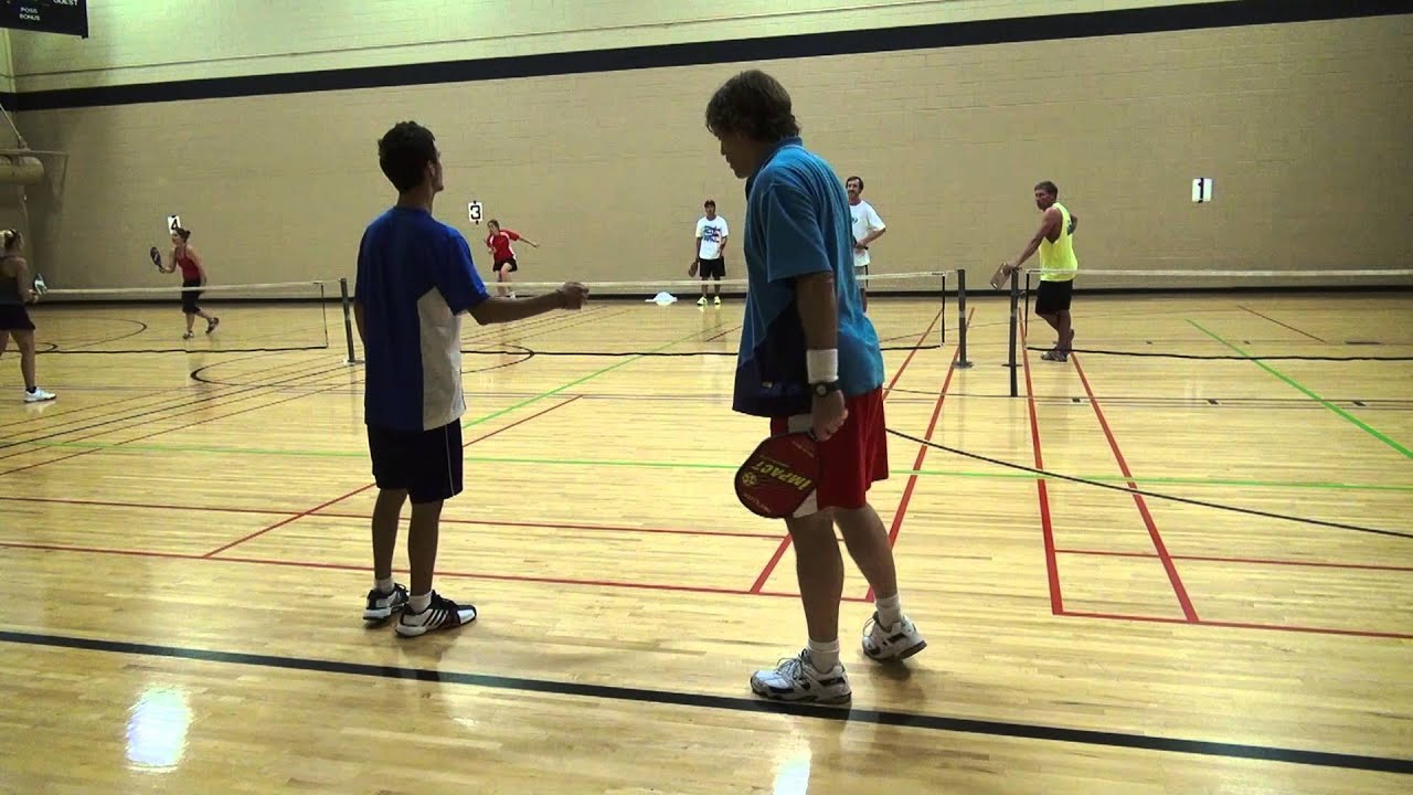 Puppet Master Plays Pickleball Left Handed Original Video Pickleball