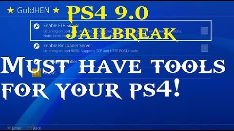 PS4 Jailbreak 9.0 | Must have payload for your ps4