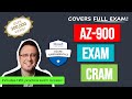Azure Fundamentals Certification Exam Cram (AZ-900) Full Course
