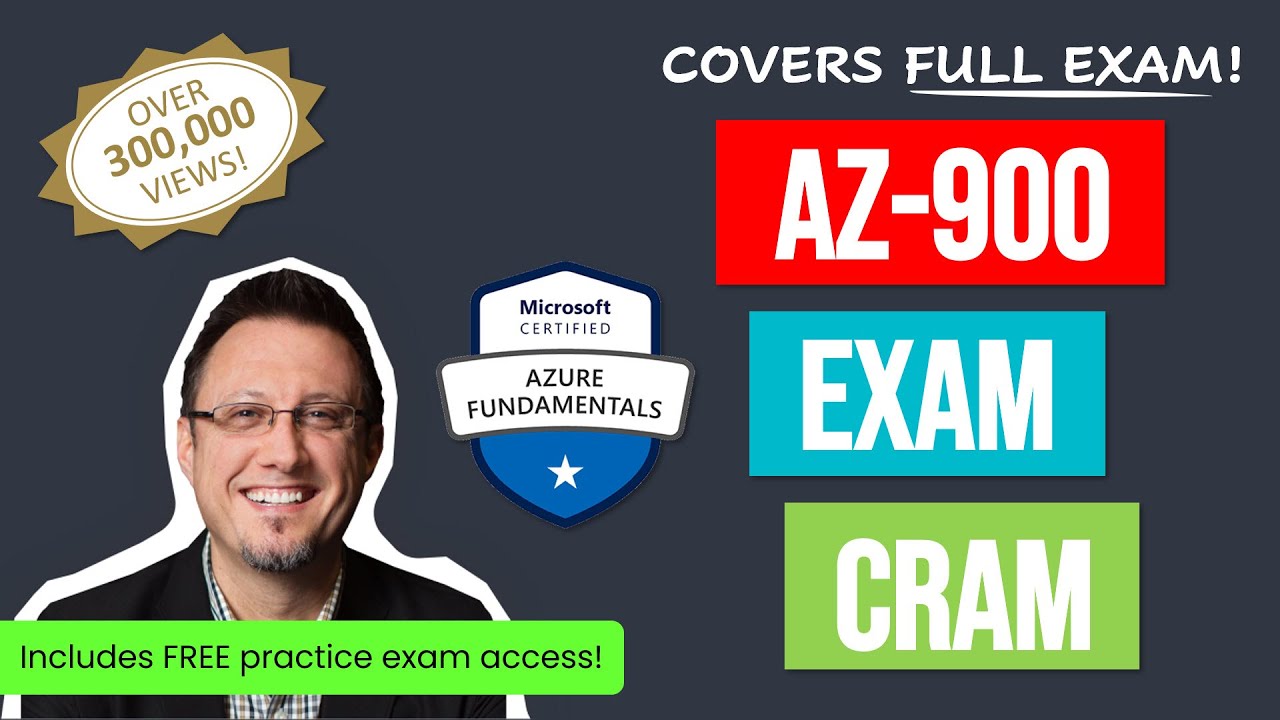 Azure Fundamentals Certification Exam Cram (AZ-900) Full Course 2021