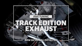 Release Premier - AWE Tuning track edition exhaust - Radically improve your M2!