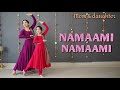 Namaami namaami  kabzaa  kannada  semiclassical dance  nivi and ishanvi  laasya