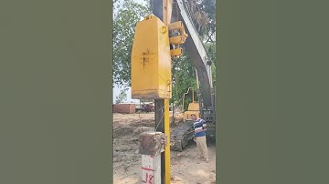 drop hammer hit piling expert process #shortsfeed #shortsvideo #youtubeshorts #construction
