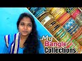 My bangles collection & organization in Tamil | My Silk thread bangles collection