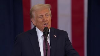 President Trump on Inauguration Day: 'I Want to be a Peacemaker and a Unifier'