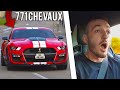 Mustang SHELBY GT500 : 771 CHEVAUX D&#39;ORIGINE 😱😡 !! ELLE EST TROP DANGEREUSE ⛔️⚠️ !!